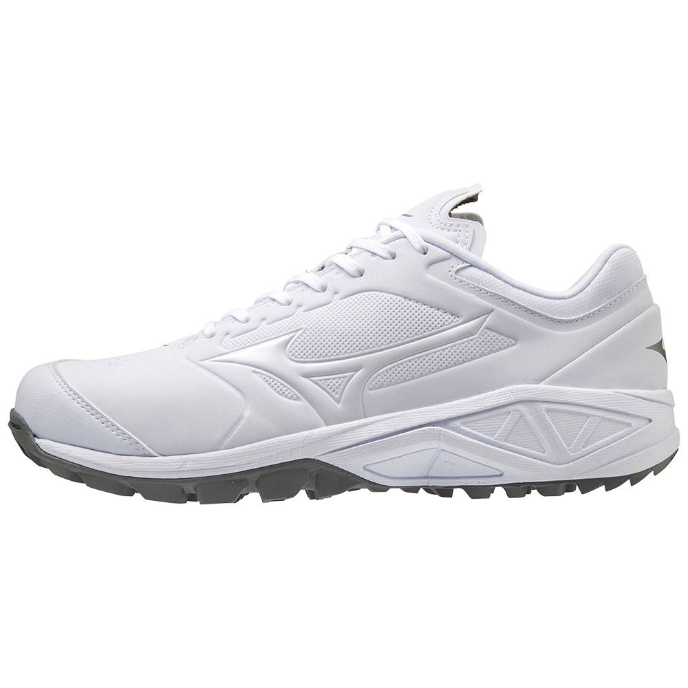 Damske Botasky Mizuno Dominant 3 All Surface Turf Biele Vypredaj CVDA45970